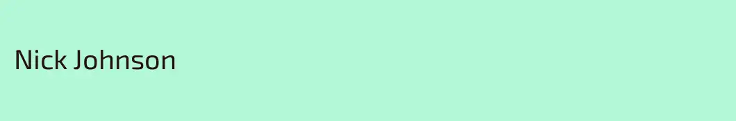 Nick Johnson